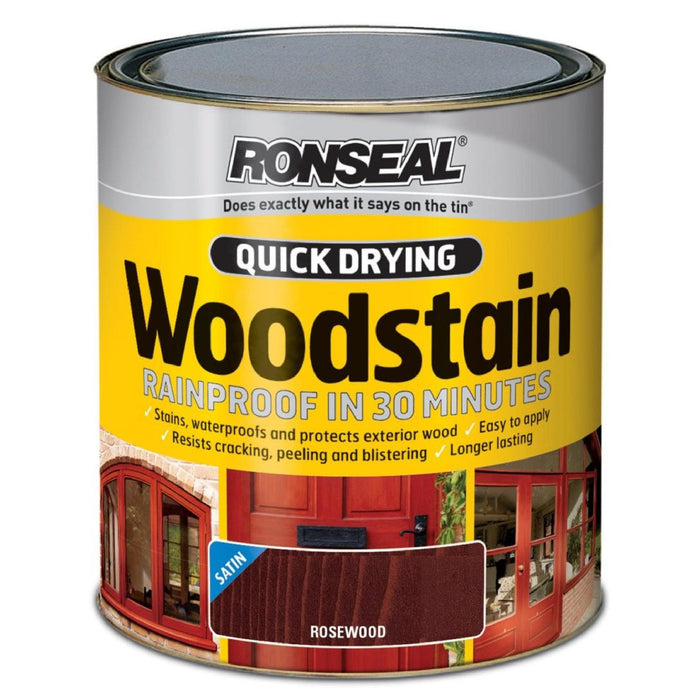 WOODSTAIN ROSEWOOD 750ML RONSEAL - 5010214808953